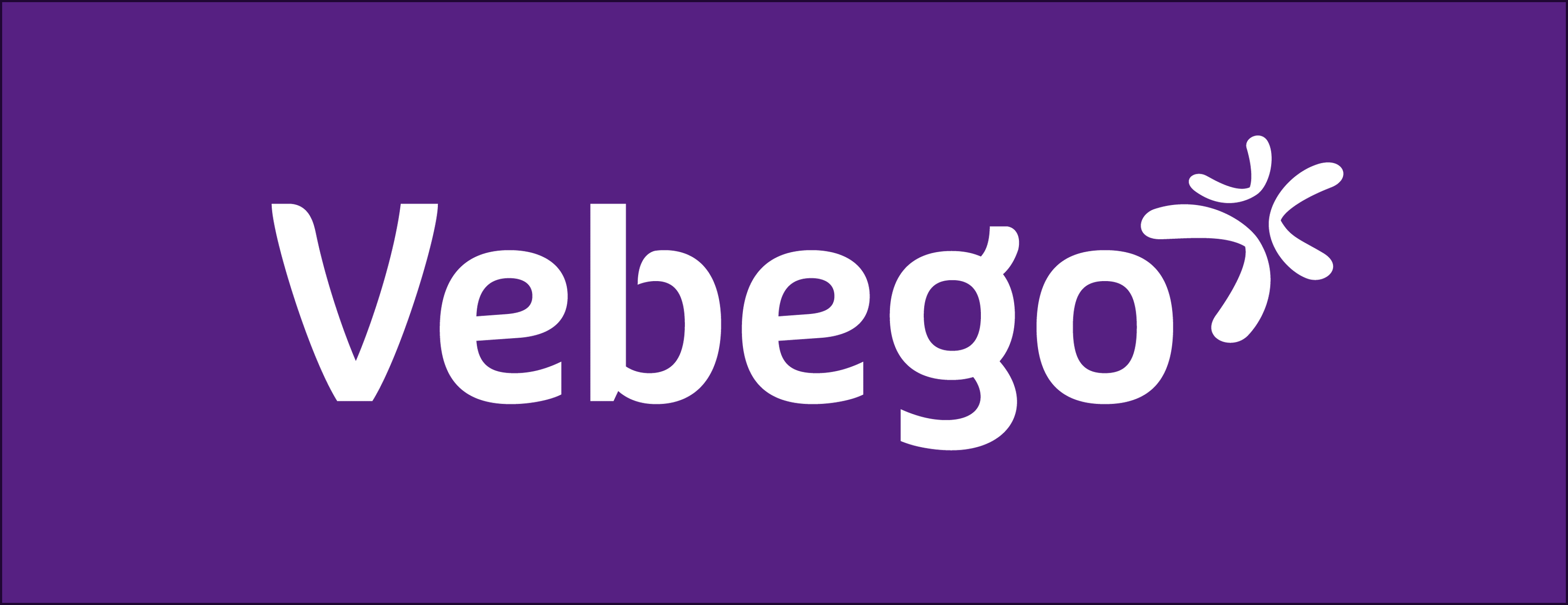 Afbeelding Logo Vebego Op Paarse Achtergrond